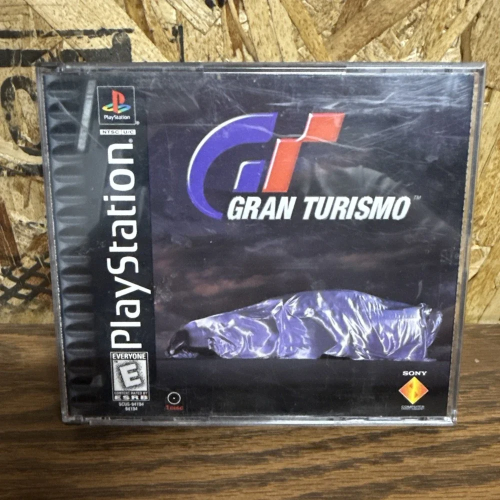 Gran Turismo Sony PlayStation 1 PS1 Black Label Complete CIB Tested Manuals